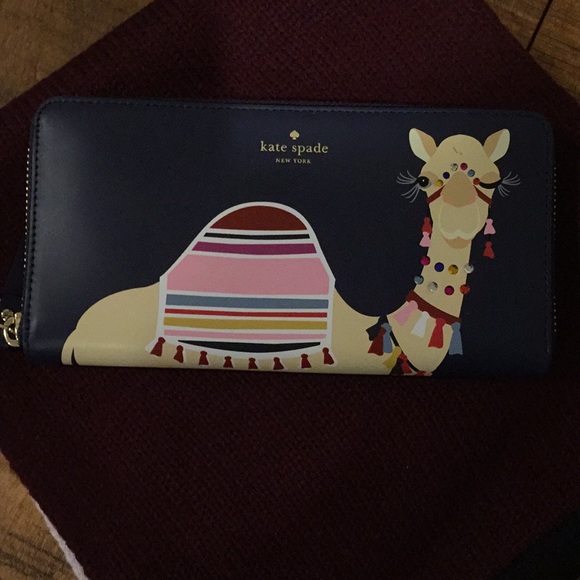 kate spade Handbags - NWT kate spade “Spice Things Up” Camel Wallet
